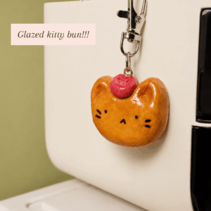 Glazed Kitty Bun